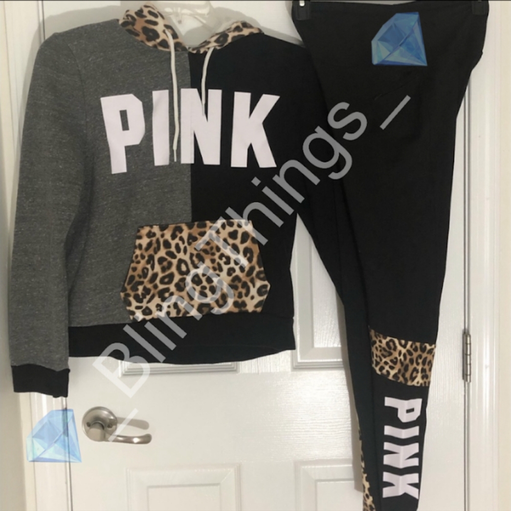 💎Rare VS PINN Colorblock Cheetah Outfit💎